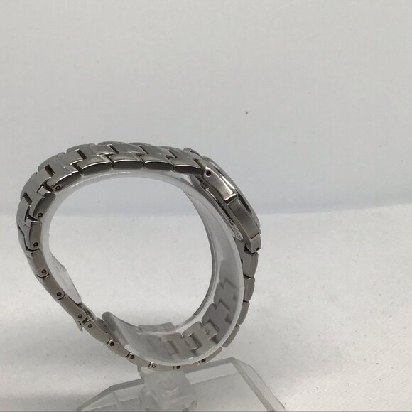 Fossil FS-2651 "STEEL" Women's Silver-Tone Quartz Watch 26mm Date Pre-owned - Picture 8 of 15